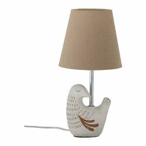 Beżowa lampa stołowa z tekstylnym kloszem (wysokość 40 cm) Kylie – Bloomingville obraz