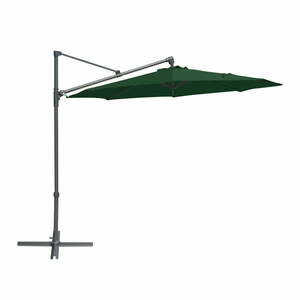 Ciemnozielony parasol ogrodowy ø 300 cm Roja – Rojaplast obraz