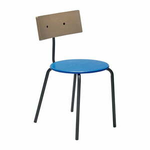 Niebiesko-naturalne krzesła zestaw 4 szt. Koi – Hübsch obraz