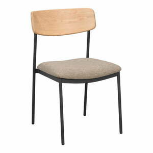 Beżowo-naturalne krzesła zestaw 2 szt. Maymont – Rowico obraz