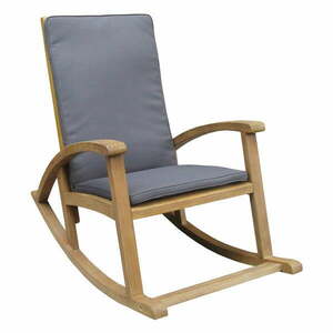 Szary drewniany fotel ogrodowy Soho – Ezeis obraz