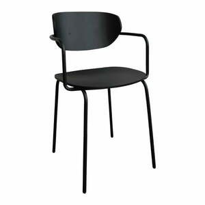 Czarne krzesła zestaw 4 szt. Arch – Hübsch obraz