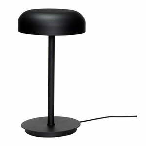 Czarna lampa stołowa LED ze ściemniaczem (wysokość 37 cm) Velo – Hübsch obraz