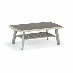 Aluminiowy stolik ogrodowy 60x96 cm Spring – Ezeis obraz