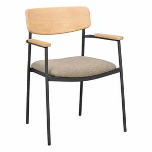 Beżowo-naturalne krzesła zestaw 2 szt. Maymont – Rowico obraz