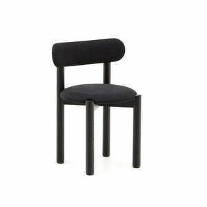 Czarne krzesła zestaw 2 szt. z litego drewna dębowego Nebai – Kave Home obraz