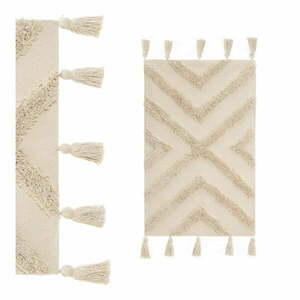 Kremowy bawełniany dywan odpowiedni do prania 50x80 cm – Casa Selección obraz