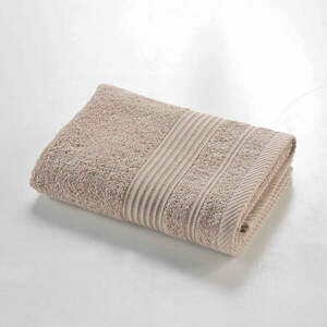 Beżowy bawełniany ręcznik frotte 50x90 cm Tendresse – douceur d'intérieur obraz