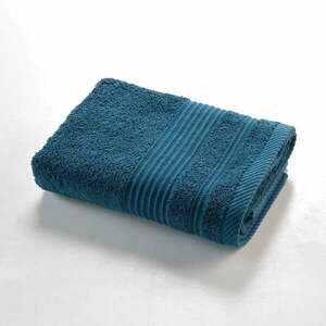 Ciemnoniebieski bawełniany ręcznik frotte 50x90 cm Tendresse – douceur d'intérieur obraz