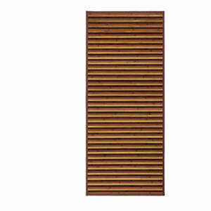 Musztardowy/brązowy bambusowy chodnik 75x175 cm – Casa Selección obraz