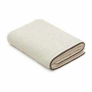Beżowy bawełniany ręcznik frotte 50x90 cm Sinami – Kave Home obraz