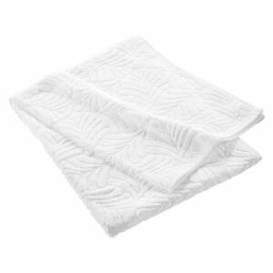 Biały bawełniany ręcznik kąpielowy frotte 70x130 cm Madeira – douceur d'intérieur obraz