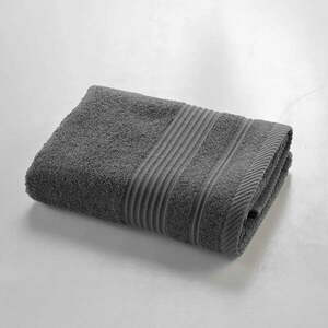 Ciemnoszary bawełniany ręcznik frotte 50x90 cm Tendresse – douceur d'intérieur obraz