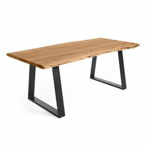 Naturalny stół z blatem z drewna akacjowego 90x180 cm Alaia – Kave Home obraz
