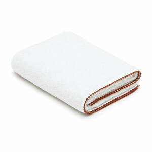 Biały bawełniany ręcznik frotte 50x90 cm Sinami – Kave Home obraz