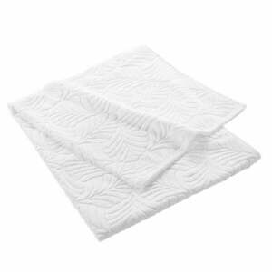 Biały bawełniany ręcznik kąpielowy frotte 90x150 cm Madeira – douceur d'intérieur obraz
