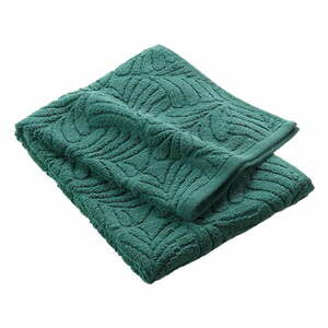 Zielony bawełniany ręcznik frotte 50x90 cm Madeira – douceur d'intérieur obraz