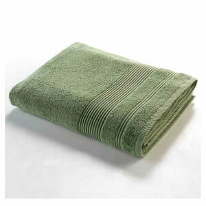 Bawełniany ręcznik kąpielowy frotte w kolorze khaki 90x150 cm Tendresse – douceur d'intérieur obraz