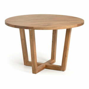 Okrągły stół z litego drewna akacjowego ø 120 cm Nahla – Kave Home obraz