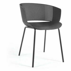 Czarne krzesła zestaw 4 szt. Yeray – Kave Home obraz