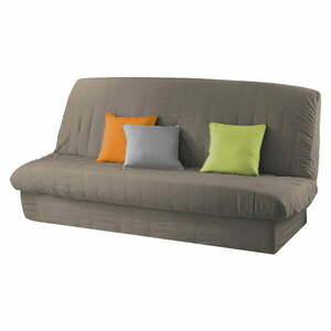 Brązowy elastyczny pokrowiec na sofę 3-osobową Essentiel – douceur d'intérieur obraz