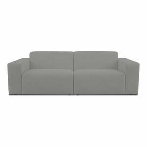 Szara sofa z materiału bouclé 228 cm Roxy – Scandic obraz