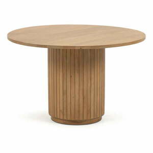 Naturalny okrągły stół z litego drewna mango ø 120 cm Licia – Kave Home obraz