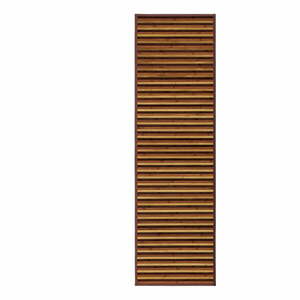 Musztardowo-brązowy bambusowy chodnik 60x200 cm – Casa Selección obraz
