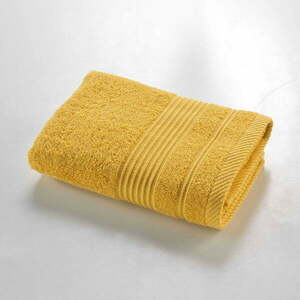 Żółty bawełniany ręcznik frotte 50x90 cm Tendresse – douceur d'intérieur obraz