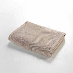 Beżowy bawełniany ręcznik kąpielowy frotte 70x130 cm Tendresse – douceur d'intérieur obraz