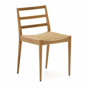 Naturalne krzesła zestaw 2 szt. z litego drewna dębowego Analy – Kave Home obraz