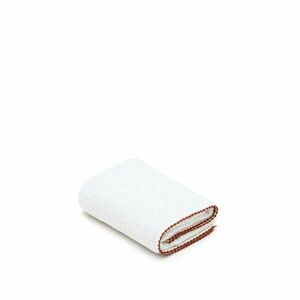 Biały bawełniany ręcznik frotte 30x50 cm Sinami – Kave Home obraz