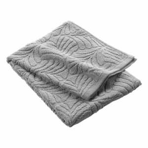 Szary bawełniany ręcznik frotte 50x90 cm Madeira – douceur d'intérieur obraz