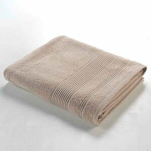 Beżowy bawełniany ręcznik kąpielowy frotte 90x150 cm Tendresse – douceur d'intérieur obraz