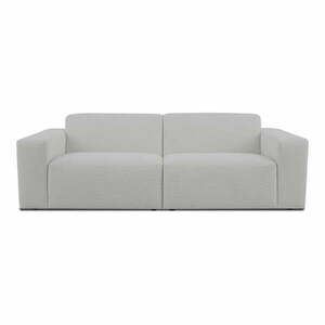 Biała sofa z materiału bouclé 228 cm Roxy – Scandic obraz