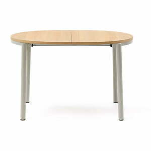 Naturalny rozkładany stół z blatem w dekorze dębu 90x120 cm Montuiri – Kave Home obraz