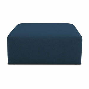 Ciemnoniebieski moduł sofy z materiału bouclé Roxy – Scandic obraz