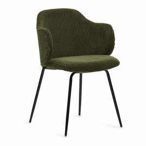 Zielone sztruksowe krzesła zestaw 2 szt. Yunia – Kave Home obraz
