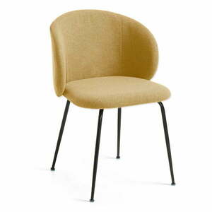 Musztardowe krzesło Minna – Kave Home obraz