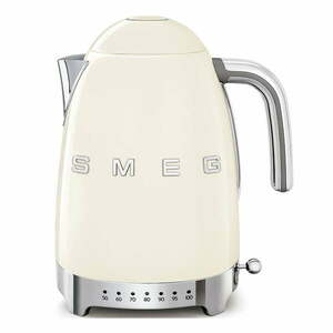Kremowy czajnik elektryczny ze stali nierdzewnej 1, 7 l Retro Style – SMEG obraz