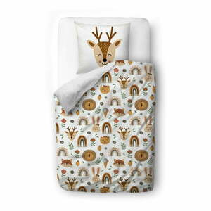 Pościel dziecięca do łóżeczka z satyny bawełnianej 100x130 cm Little Boho – Butter Kings obraz
