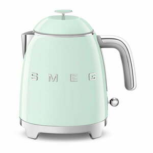 Jasnozielony czajnik elektryczny ze stali nierdzewnej 800 ml Retro Style – SMEG obraz