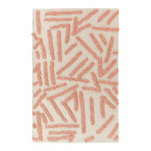 Różowo-kremowy dywan odpowiedni do prania 60x90 cm Athena – douceur d'intérieur obraz