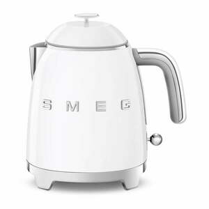 Biały czajnik elektryczny ze stali nierdzewnej 800 ml Retro Style – SMEG obraz