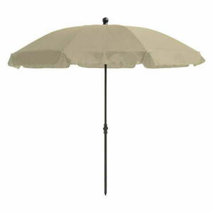 Beżowy parasol ogrodowy Madison Las Palmas, ø 200 cm obraz