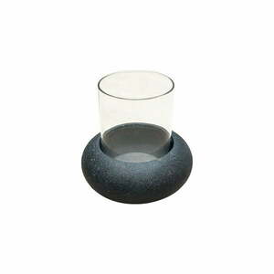 Szklano-betonowy świecznik na świeczkę typu tealight Jango – Paju Design obraz
