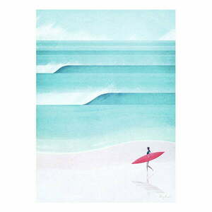 Plakat 30x40 cm Surf Girl IV – Travelposter obraz