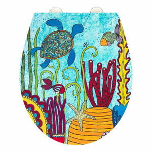 Deska sedesowa wolnoopadająca 37 x 44, 5 cm Rollin'Art Under Water – Wenko obraz