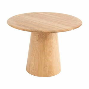 Okrągły stolik z litego drewna dębowego ø 55 cm Mushroom – Gazzda obraz