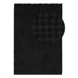 Czarny chodnik odpowiedni do prania 80x200 cm Bubble Black – Mila Home obraz